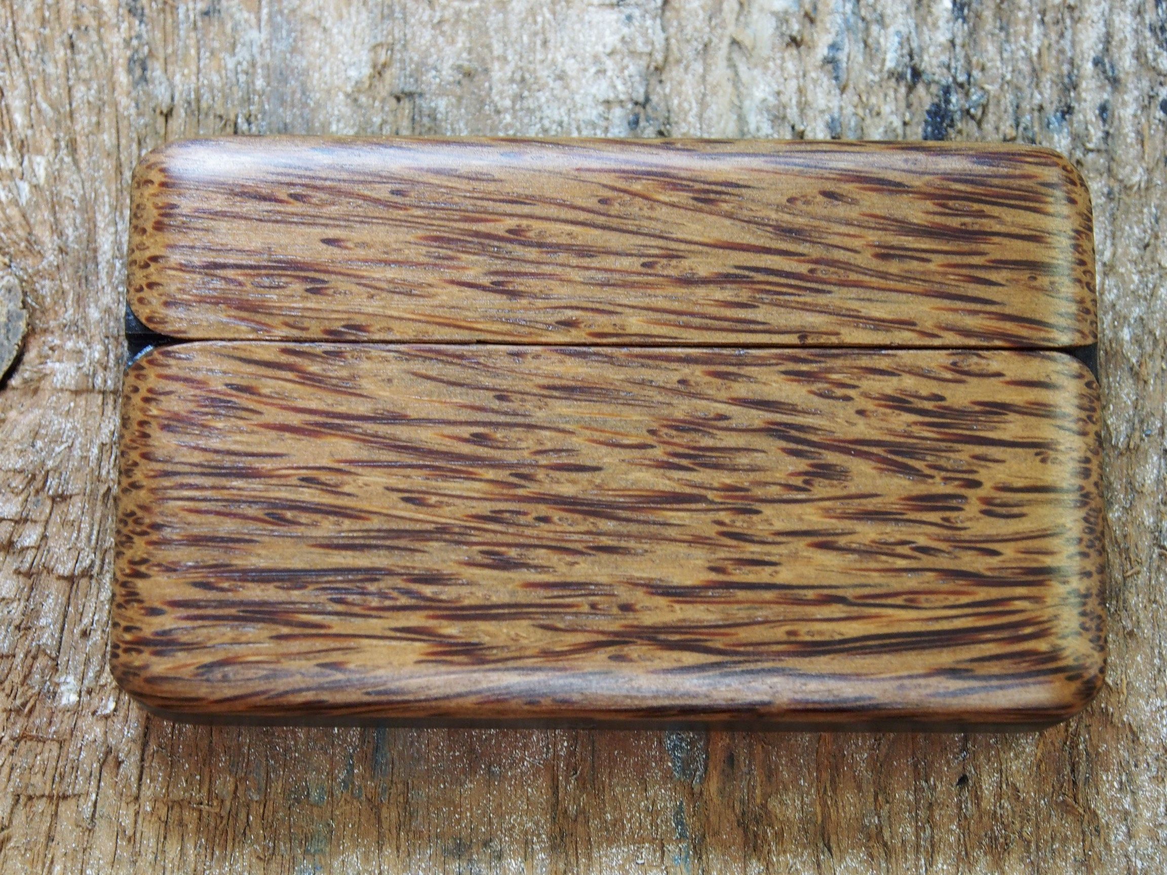 Buy Custom Made Wood Wallet And Business Card Holder, made to order