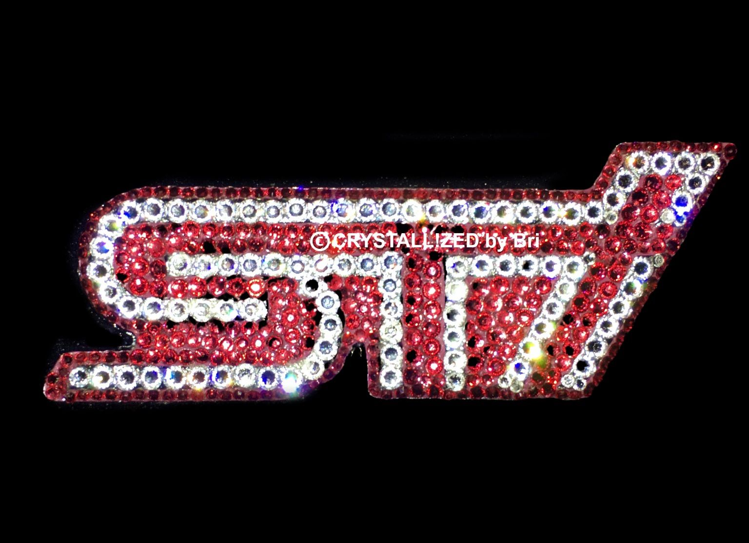 Hand Made Pink Crystal Car Emblems! Bedazzled Any Make Model Year Bling