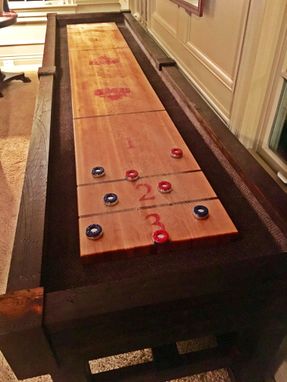 Custom Made Shuffleboard- Rustic