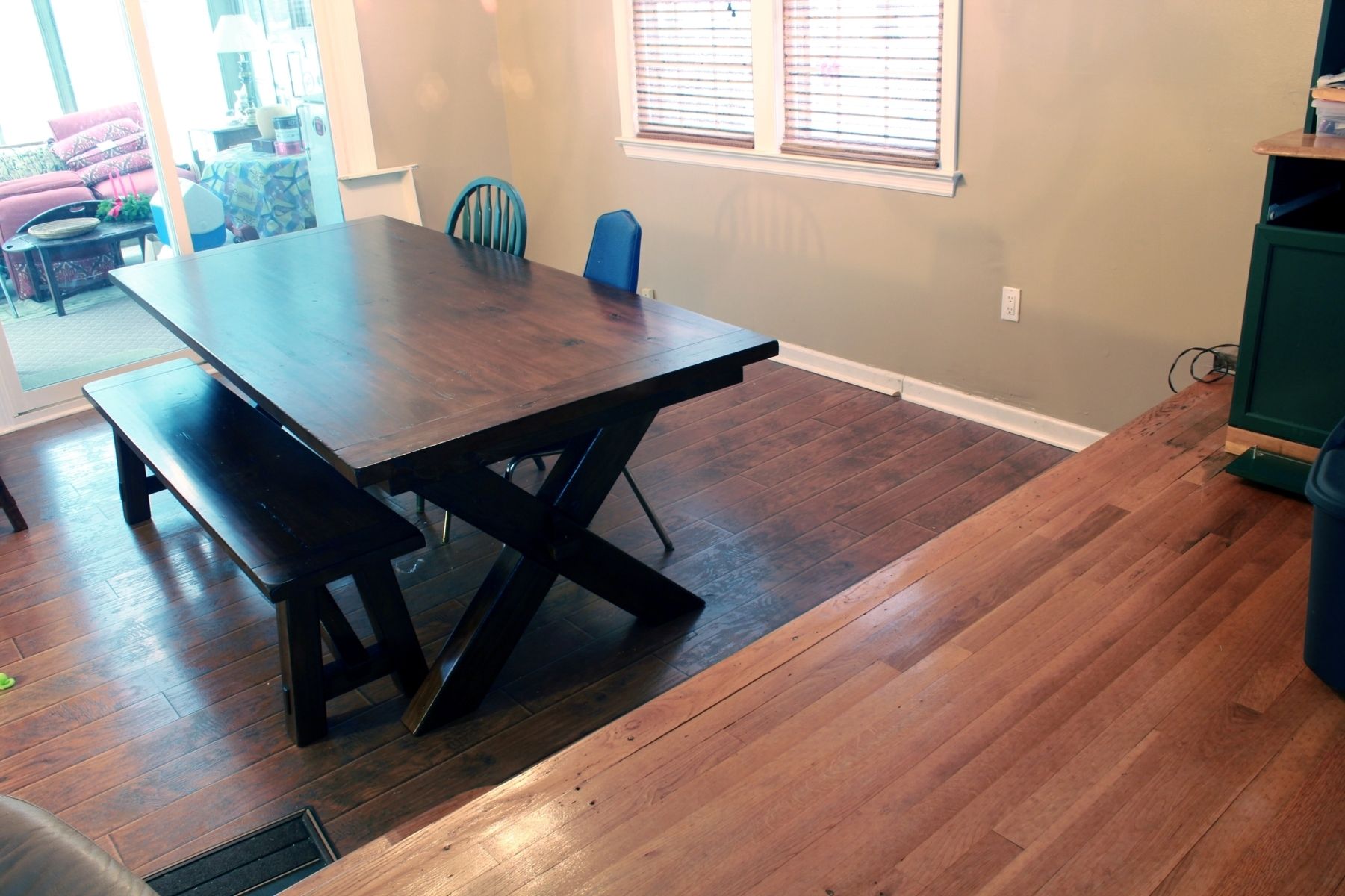 Handmade Custom Built In Dining Room Bench Seating by R J Hoppe Inc