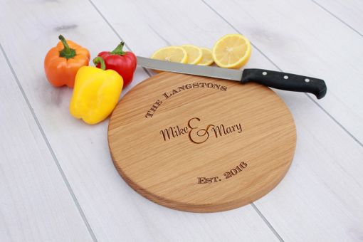 Custom Made Personalized Cutting Board, Engraved Cutting Board, Custom Wedding Gift – Cbr-Wo-Mike&Mary