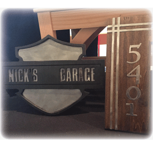 Custom Made House Number Sign Or Title Sign