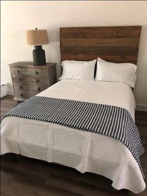 Custom Made Rustic Barwood Bed