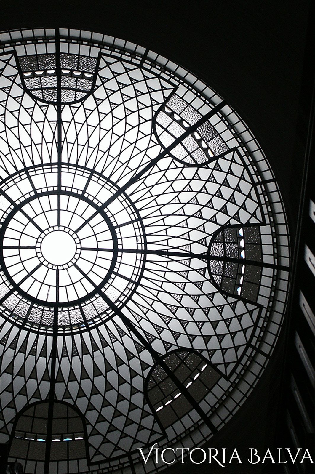 Custom Made Stained And Leaded Glass Dome Skylight By Victoria Balva Glass Studio Custommade Com