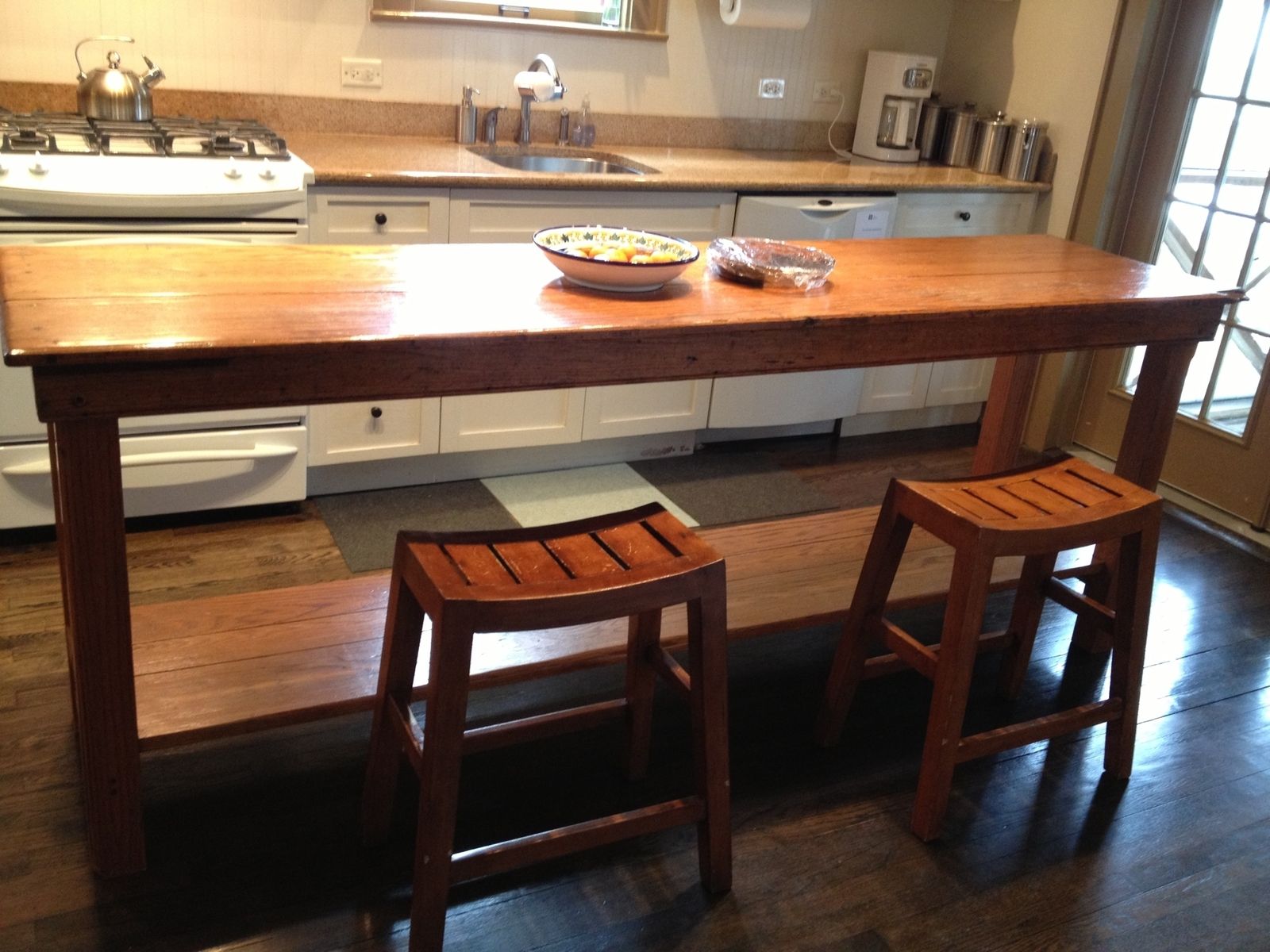 Narrow tables for deals kitchen