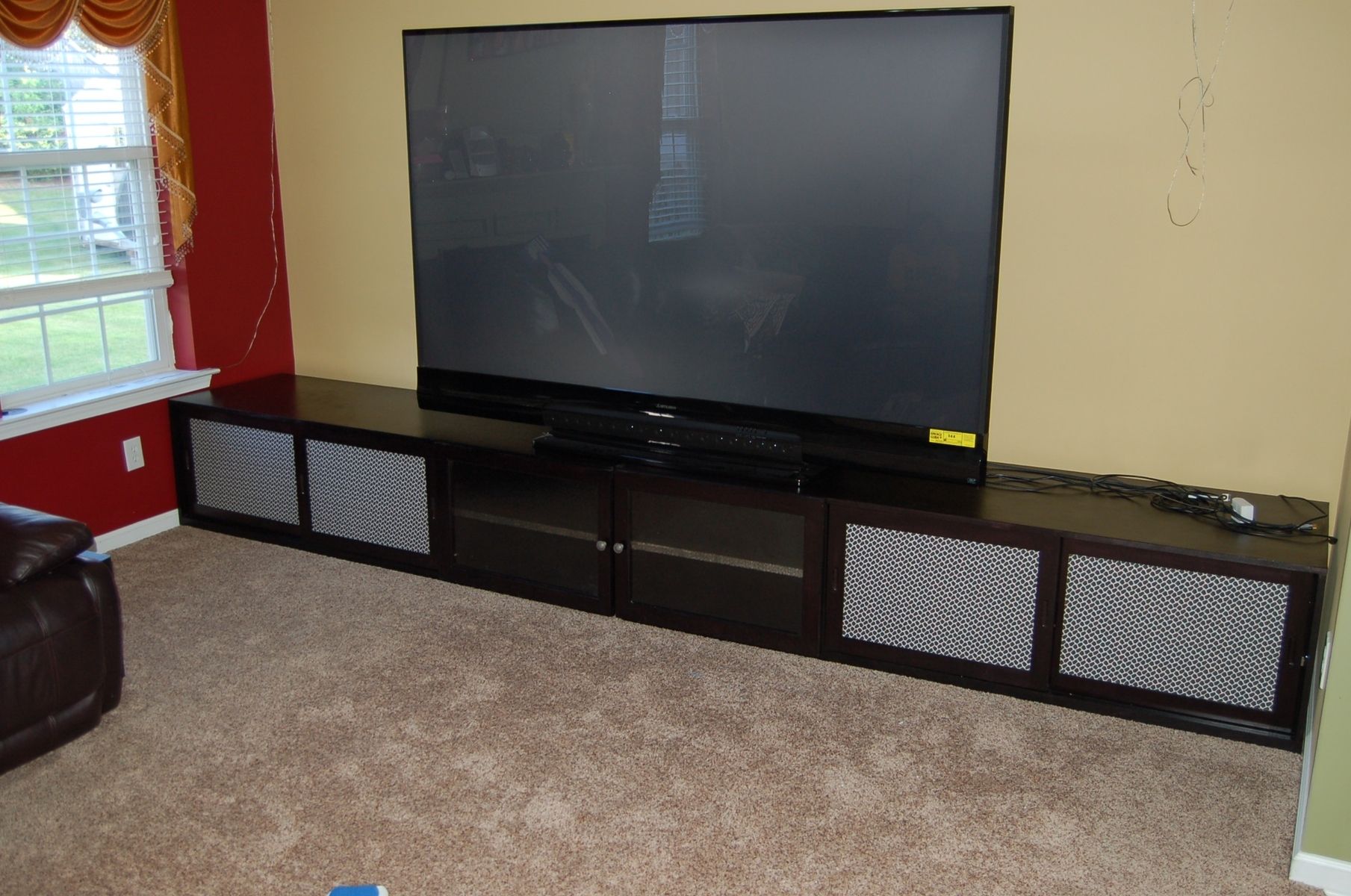 Custom Made Large Tv Stand! by JHO Studios LLC