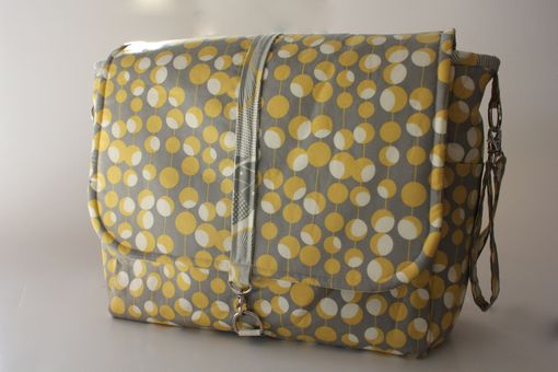 Custom Made Messenger Bag With Deluxe Changing Pad