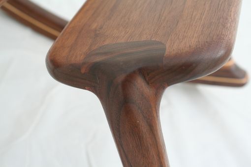 Custom Walnut Rocking Footstool - Shipping Included by Wood In Motion