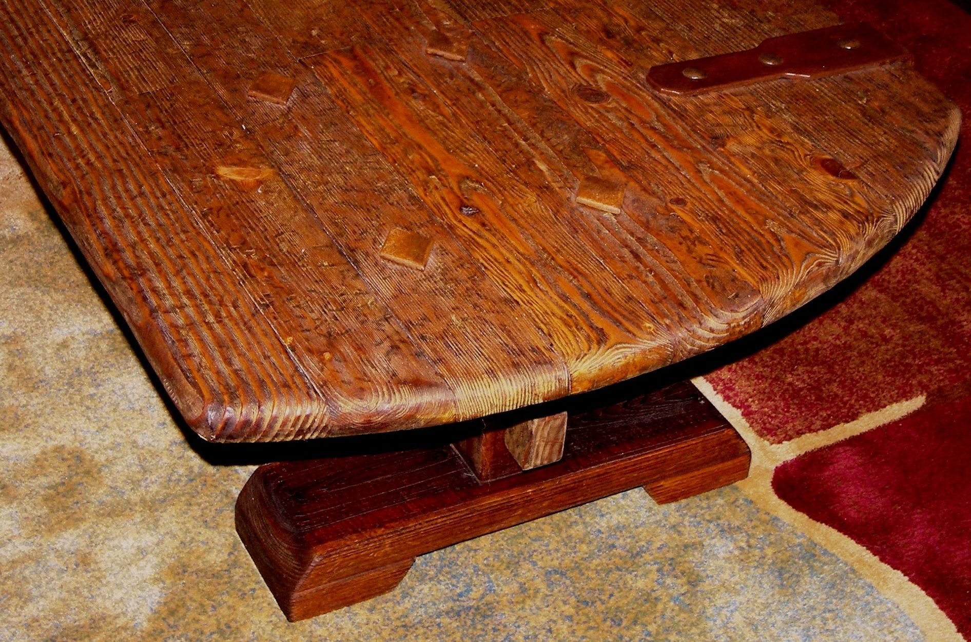 Hand Made Rustic Farmhouse Table; Reclaimed Solid Wood Coffee, Dining, End, Sofa Tables by