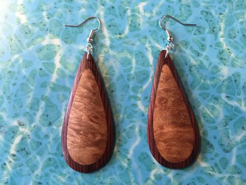 Custom Made Custom Wood Earrings!