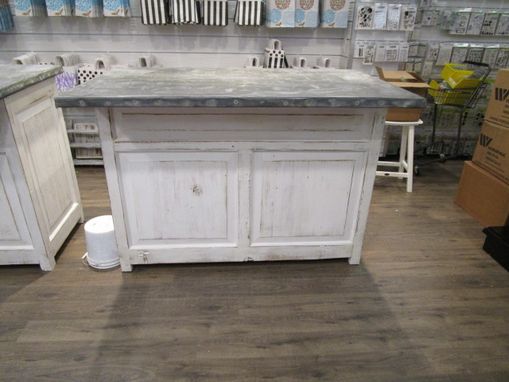 Custom Made Kitchen Counters Made From Reclaime Wood In The Usa