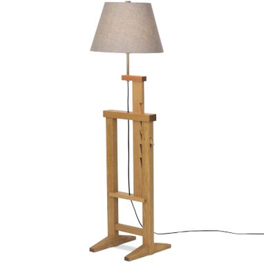 Custom Made Pawl Adjustable Floor Lamp