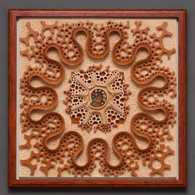 Custom Made Wall Sculpture "Ripples Through Time"