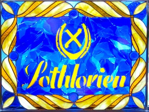 Custom Made Company Logo Panel - Lothlorien