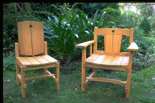 Custom Made Cypress Outdoor Chairs