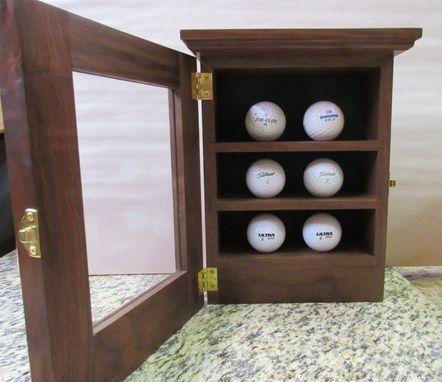 Custom Made Golf Ball Display Case