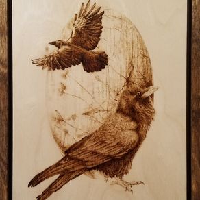 Buy Custom New Year, New Friend - Pyrography Wood Burning Wall Art, made to  order from Valarie Connell/ Drawing With Fire