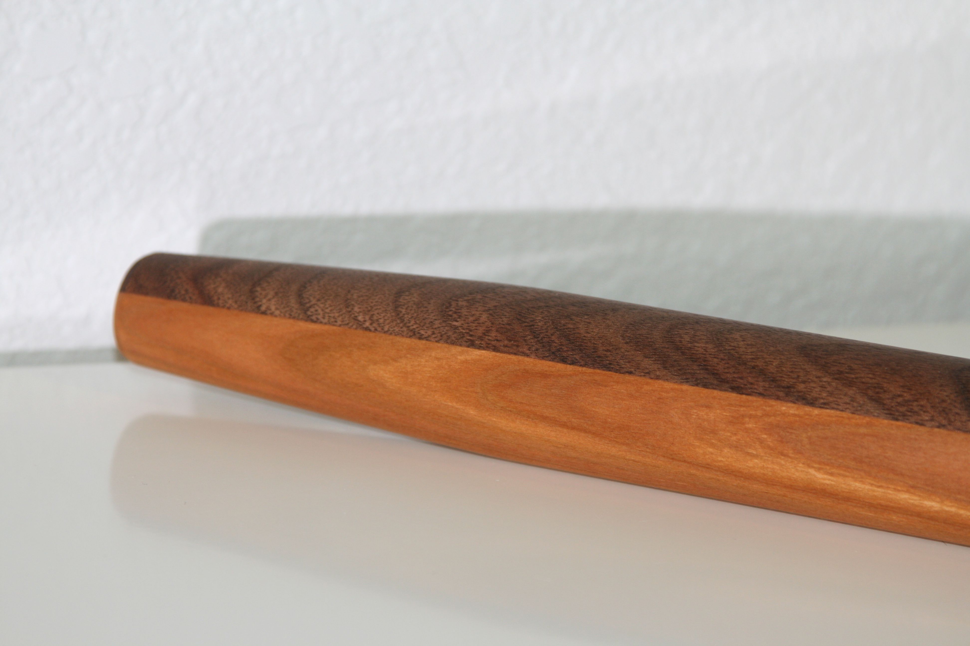 Buy Hand Crafted Cherry And Black Walnut French Rolling Pin, made to