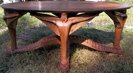 Custom Made Art Deco/ Art Nouveau Angel Table