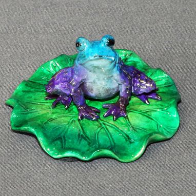 Custom Made Gorgeous Bronze Frog "Juliet" Figurine Statue Sculpture Limited Edition Signed Numbered