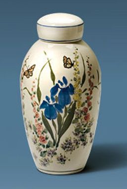 Custom Made Hand Painted Cremation Urns