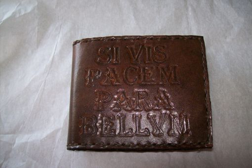 Custom Made Custom Leather Trifold Wallet