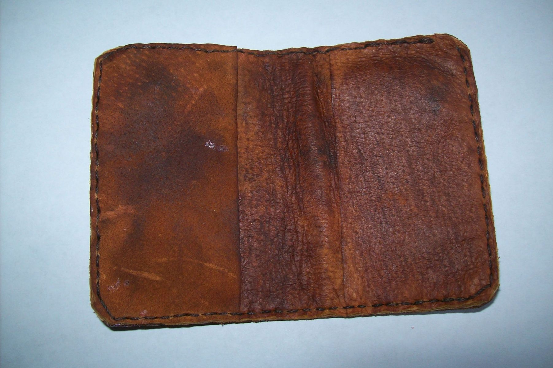 Buy Hand Made Leather Card Holder, made to order from Kerry's Custom ...