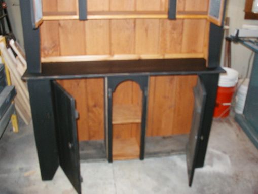 Custom Made Shaker Style Grand Hutch 74