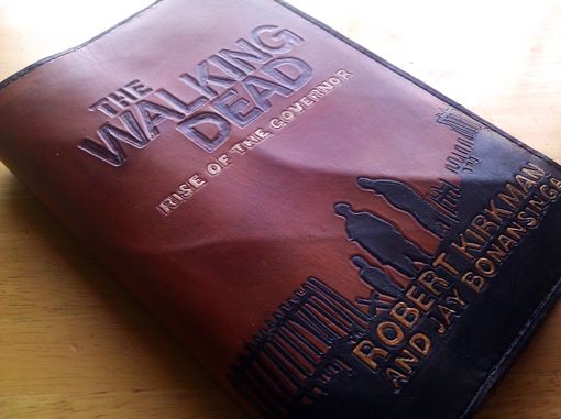 Custom Made The Walking Dead Leather Book Cover