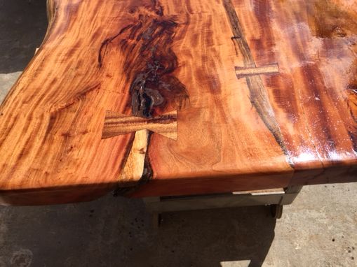 Custom Made Handcrafted Live-Edge Tables