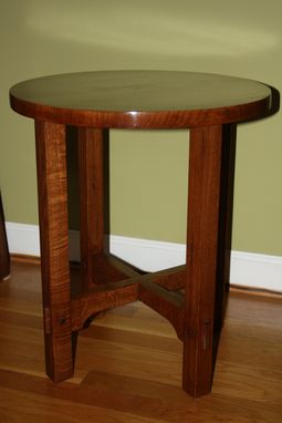 Custom Made Arts And Crafts Tabouret Table