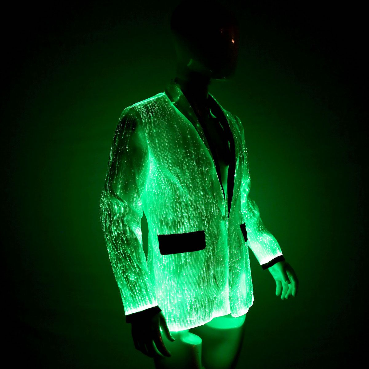 Buy Custom Made Light Up Jacket, made to order from YOUR MIND YOUR ...