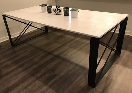 Custom Made Shadow X Dining Table