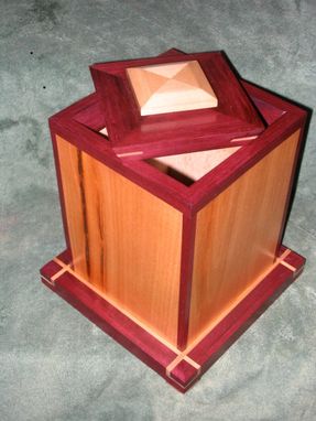 Custom Made Purple Heart Urn
