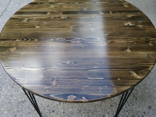 Custom Made Round Reclaimed Table
