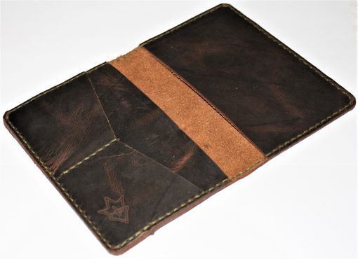 Custom Made Jp Leathercraft Handmade Passport Wallet Blackjack Crazyhorse Leather