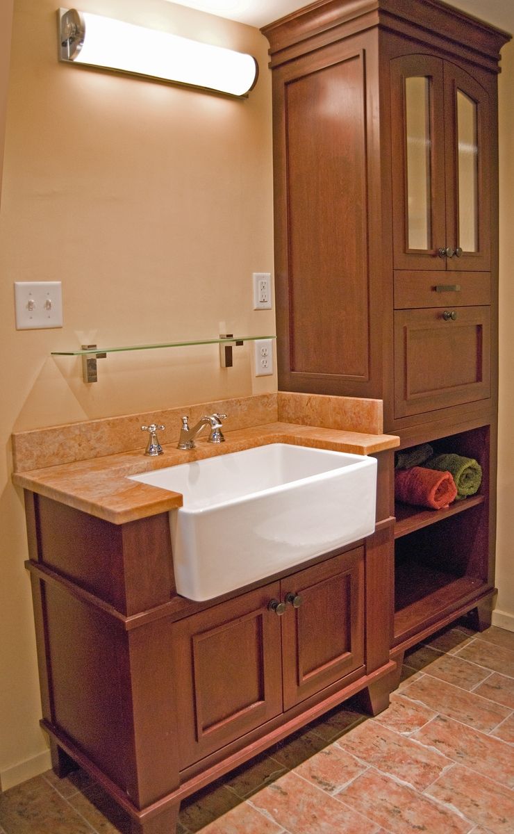 Custom Made Bathroom Vanity by Third Street Studios ...