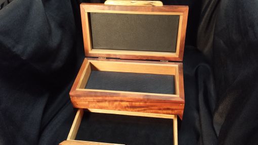 Custom Made Tiger Wood Box