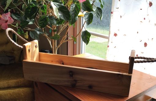 Custom Made Handmade Wooden Planter