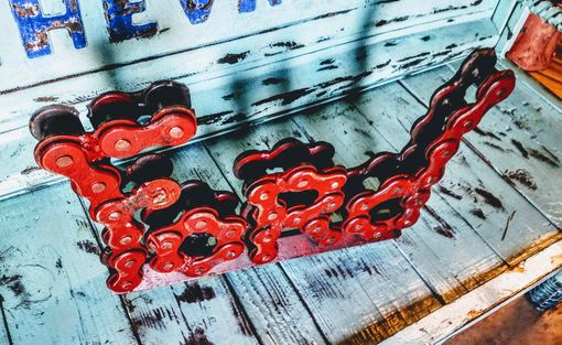 Custom Made Ford Signage Sign Metal Welded Chain Art