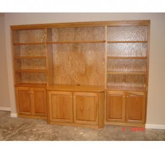 Handmade Corner Cabinet Entertainment Center By Moorehouse