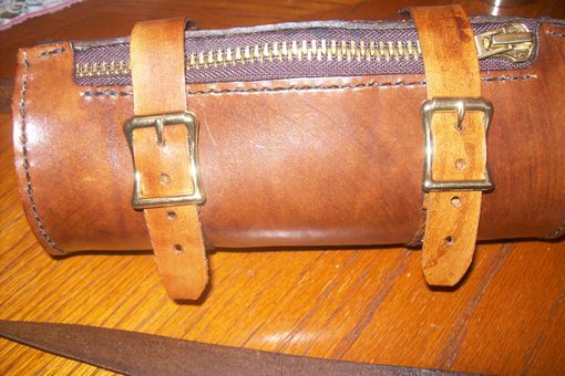 Custom Made Kayleys Custom Leather Tube Bag