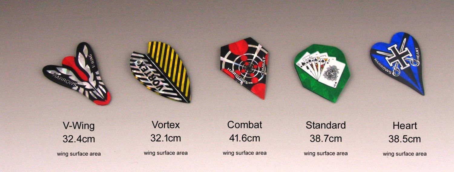 Handmade Dart Flights, Custom Shapes And Surface Areas by