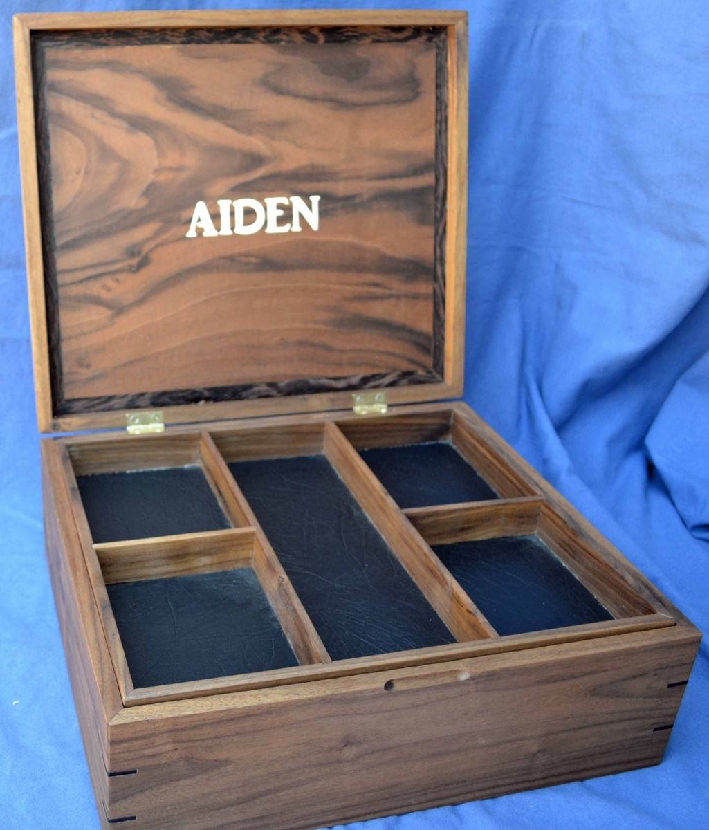 Custom Keepsake Box For A Boy by Dennis Chenoweth