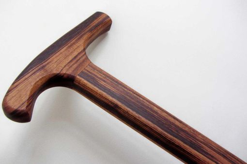 Custom Made Walking Cane/Stick - Handmade Of Concalo Alves - Tigerwood