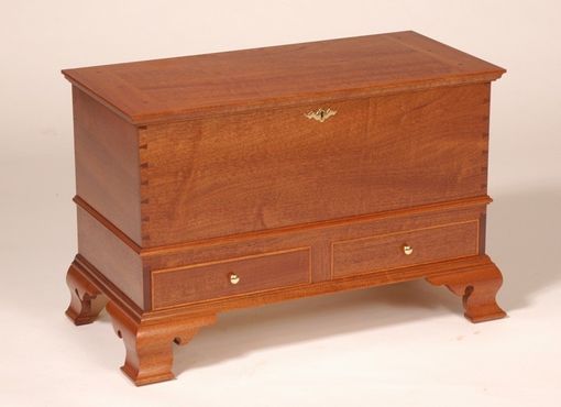 Custom Made Mahogany Sugar Chest