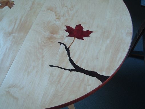 Custom Made "Mapleleafs" Dining Table