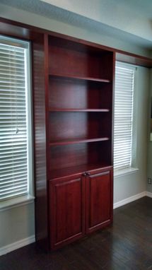Custom Made Built In Bookcase