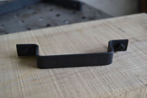 Custom Made Black Iron Draw Handle
