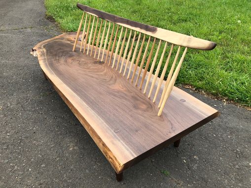 Custom Made George Nakashima Style Bench